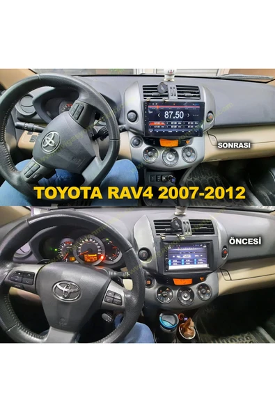 NAVMİNA TOYOTA RAV4 2007-2012 UYUMLU 9 İNÇ 4-64 GB MULTİMEDYA ürün görseli 1