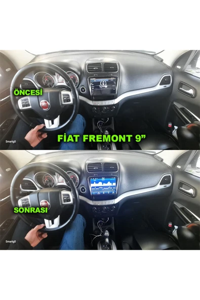 NAVMİNA Fiat Freemont 2010-2015 Uyumlu 9 inç 6-128 GB Multimedya ürün görseli 1