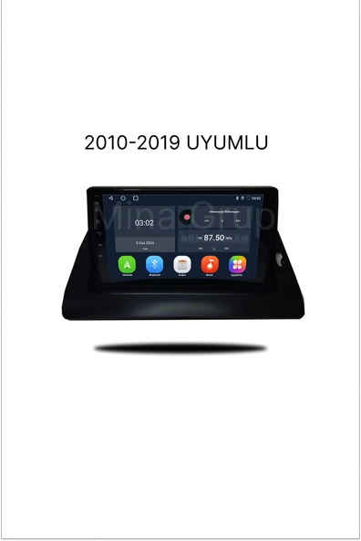 NAVMİNA RENAULT KANGOO 2011-2019 UYUMLU 9 İNÇ 4-64 GB MULTİMEDYA ürün görseli 1