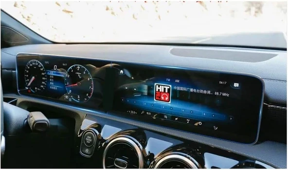 Mercedes EQB Navigasyon ve Bilgi Ekranı 9h Nano Ekran Koruyucu 2023 2024 ürün görseli 1
