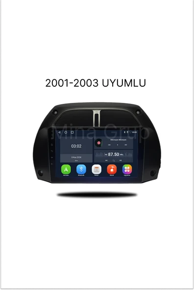 NAVMİNA RAV4 2001-2003 UYUMLU 9 İNÇ 4-32 GB MULTİMEDYA ürün görseli 1