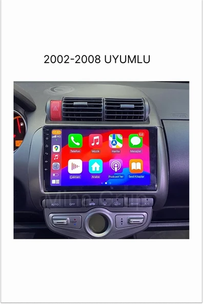 NAVMİNA Honda City 2002-2008 Dijital Klima Uyumlu 6-128 Gb Multimedya ürün görseli 1