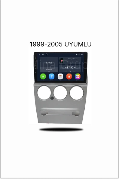 NAVMİNA Citroen Xsara 1999-2005 Uyumlu 9 inç 6-128 gb Multimedya ürün görseli 1