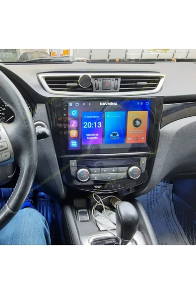 NAVMİNA NİSSAN QASHQAİ X-TRAİL 2014-2021 UYUMLU UNİVERSAL 10 İNÇ 6-128 GB MULTİMEDYA ürün görseli 1