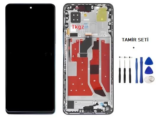 Tkgz - Nova 9SE Lcd Ekran Dokunmatik SERVİS Orijinali ÇITALI MAVİ + TAMİR SETİ ürün görseli 1