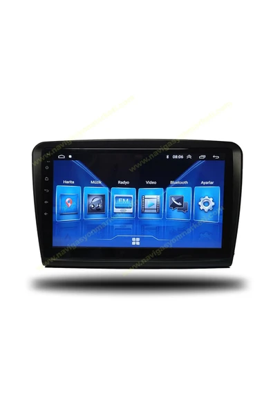 NAVMİNA SKODA SUPER B 2009-2014 UYUMLU 10 İNÇ 4-32 GB MULTİMEDYA ürün görseli 1