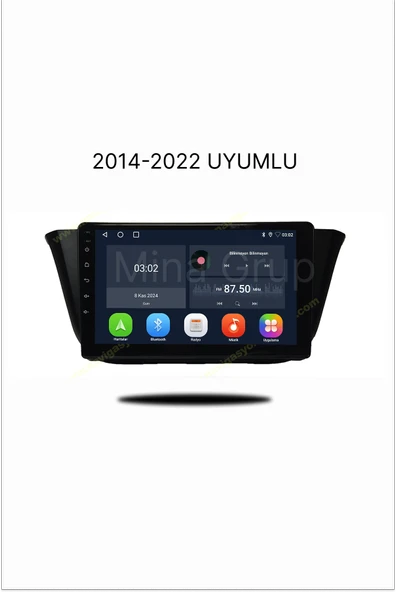 NAVMİNA IVECO DAILY 2014-2022 Uyumlu 9 inç 4-64 GB Multimedya ürün görseli 1
