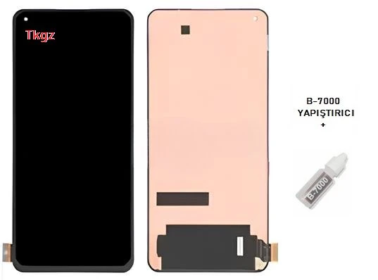 Xiaomi Mi 11 LİTE Uyumlu Lcd Ekran Dokunmatik SERVİS Orijinali + B-7000 ürün görseli 1