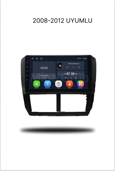 NAVMİNA SUBARU FORESTER 2008-2012 UYUMLU 9 İNÇ 6-128 GB MULTİMEDYA ürün görseli 1