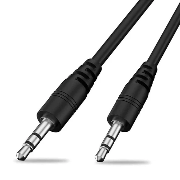 5M Metre Aux Ses Kablosu Stereo Erkek Erkek 3.5 Mm Steryo Kablo ürün görseli 1
