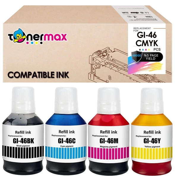 Canon GX6040 Muadil Mürekkep Takım / GI-46 ürün görseli 1