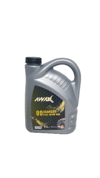 Awax Sae 90 Asansör ve Dişli Bakım Yağı 3 Lt  6 adet ürün görseli 1