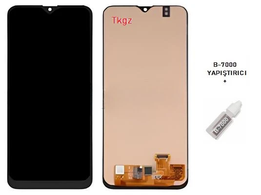 Samsung Galaxy A20 - SM-A205 Uyumlu Lcd Ekran Dokunmatik SERVİS Orijinali + B-7000 ürün görseli 1