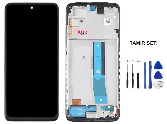 Xiaomi Redmi NOTE 11S Uyumlu Lcd Ekran Dokunmatik ÇITALI + TAMİR SETİ ürün görseli 1