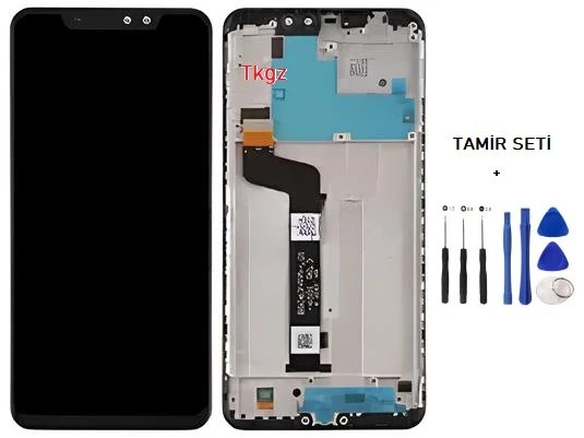 Xiaomi Redmi NOTE 6 PRO Uyumlu Lcd Ekran Dokunmatik SERVİS Orijinali ÇITALI + TAMİR SETİ ürün görseli 1