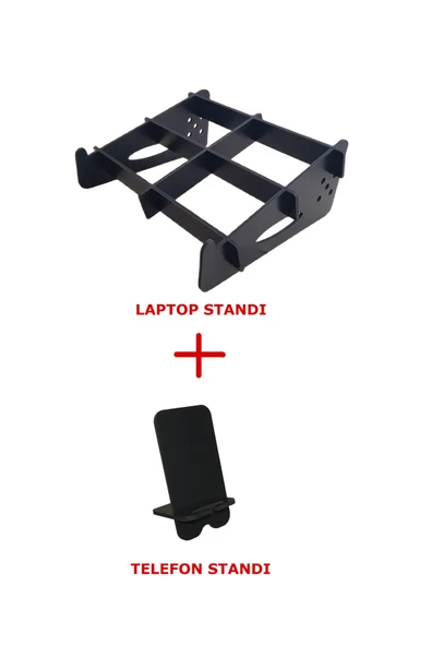 ARKITEKT EX MASAÜSTÜ PORTATİF LAPTOP YÜKSELTİCİ AHŞAP STAND ürün görseli 1