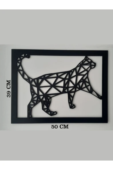 ARKITEKT EX Kedi Tablo 5 Mm Siyah 50x39 Cm ürün görseli 1