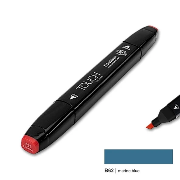 TOUCH TWIN MARKER B62 MARINE BLUE ürün görseli 1