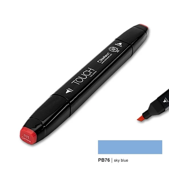TOUCH TWIN MARKER PB76 SKY BLUE ürün görseli 1