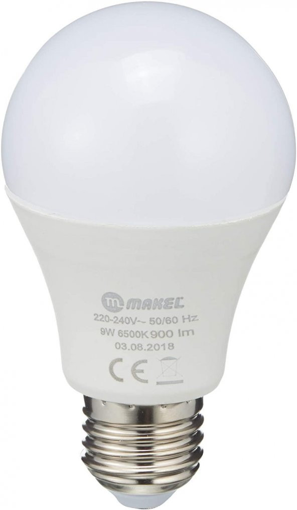 Makel 9W Led Ampul  6500K E27 20 Adet Ekonomik Paket - Resim 2