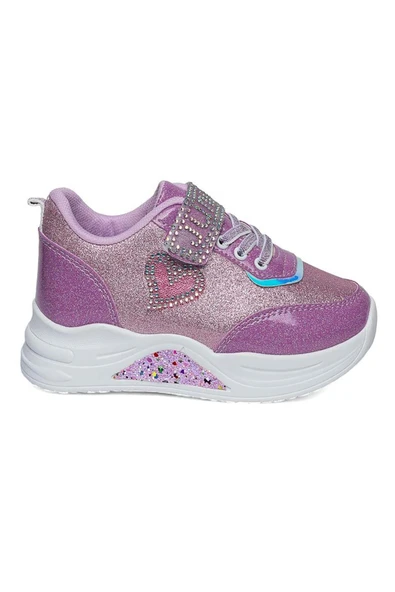 Celira Prj Lila Simli Kız Çocuk Sneaker Spor Ayakkabı ürün görseli 1