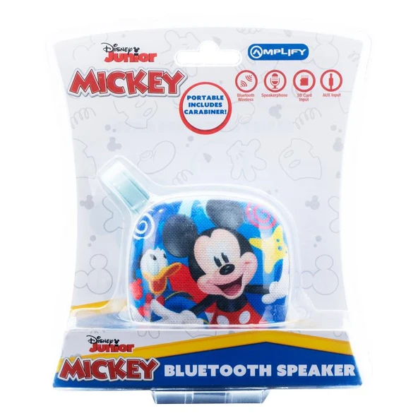 Disney Junior Mıckey Bluetooth Kablosuz Wireless Hoparlör Lisanslı DY-1010-MK ürün görseli 1