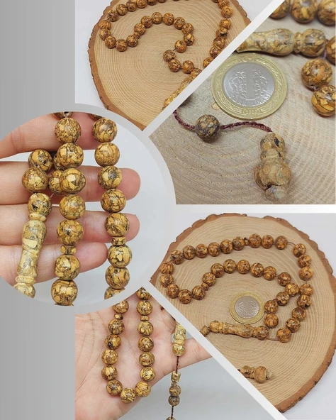 Zencefil Ağacı 33lük Tesbih 10mm (55840) ürün görseli 1