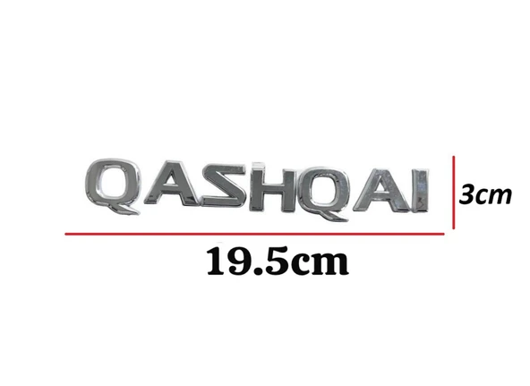 YAZI QASHQAİ 07-13 ARKA (QASHQAİ YAZISI) ürün görseli 1