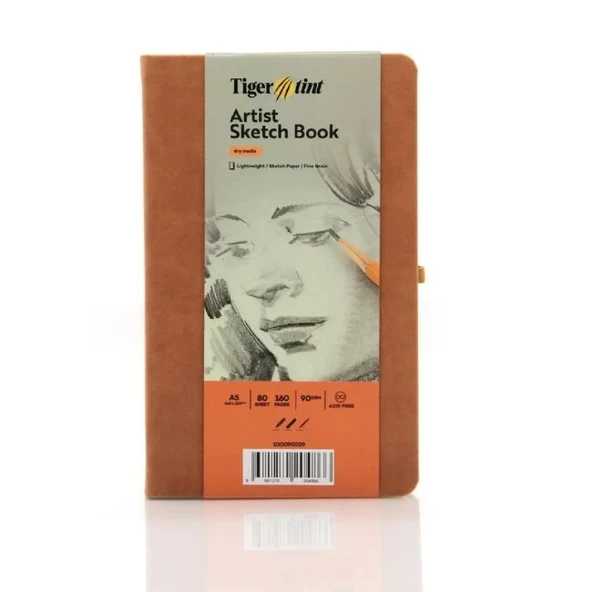 Tigertint Eskiz Defteri Sert Kapak 90gr. A5 80 Yaprak Taba ürün görseli 1