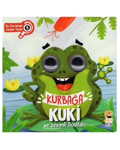 Kurbağa Kuki ve Sevimli Dostları Bu Kocaman Gözler Kimin ürün görseli 1