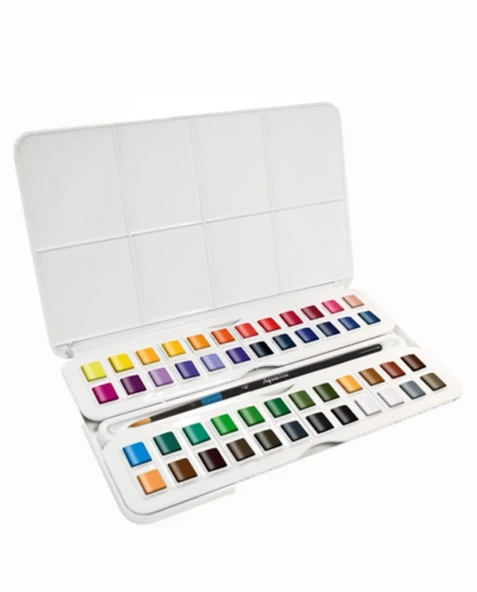 Daler Rowney Aquafine Studio 48 li Suluboya Set ürün görseli 1