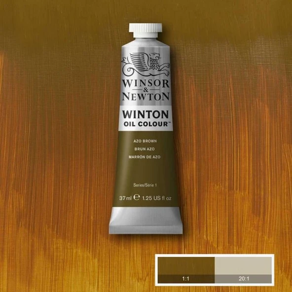 Winsor&Newton Winton Yagli Boya 37ml Azo Brown 389 ürün görseli 1
