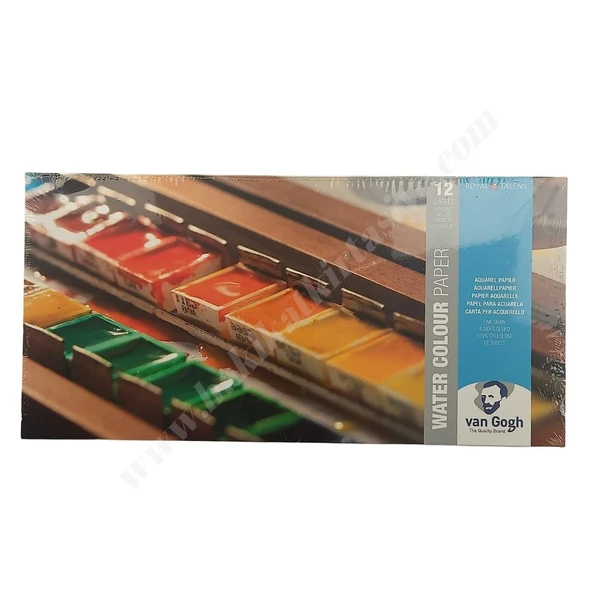 Royal Talens Van Gogh Cold Press Sulu Boya Blok 300 g 15x30 cm 12 Yaprak ürün görseli 1