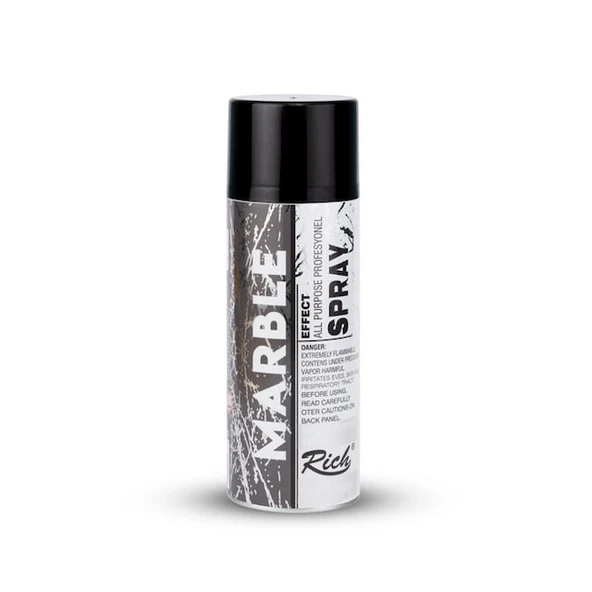 Rich Marble Effect Sprey Mermer Efekti 200 ml Gümüs ürün görseli 1