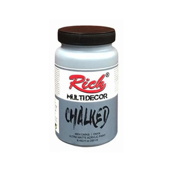 Rich Multi Decor Chalked Boya 250 Ml Onyx 4604 - Resim 2