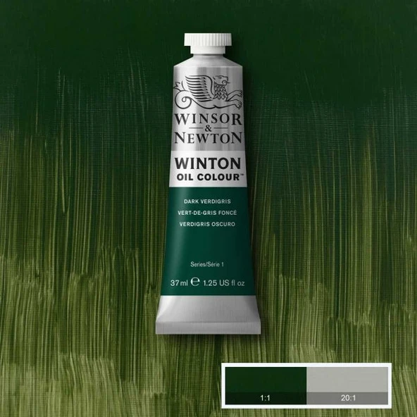 Winsor&Newton Winton Yagli Boya 37ml Dark Verdigris  405 ürün görseli 1