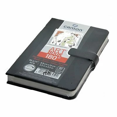 Canson Art Book 180 Sert Kapak Eskiz Defteri 8,9x14 cm 96 g 80 Yaprak ürün görseli 1