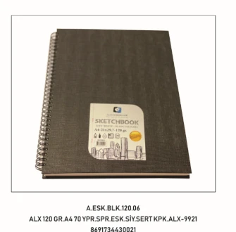 Alex Schoeller Sketch Book Eskiz Defteri A4 120 g 70 Yaprak ürün görseli 1