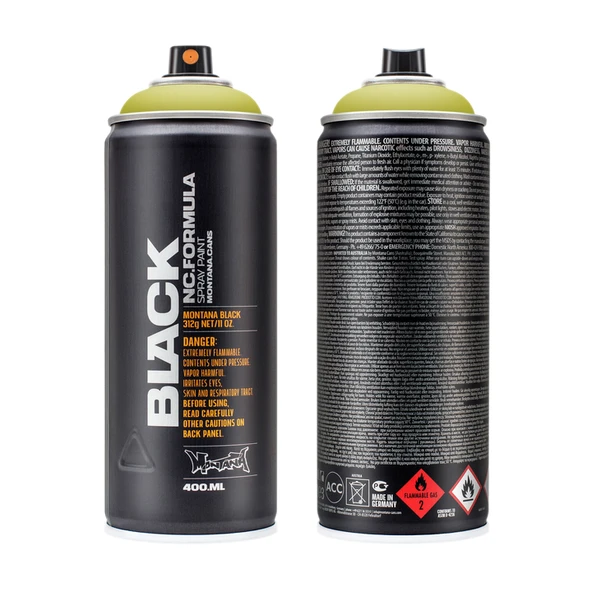 Montana Black Sprey Boya 400ml Pear Green BK6710 ürün görseli 1