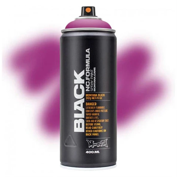 Montana Black Sprey Boya 400ml Purple Rain BLK3155 ürün görseli 1