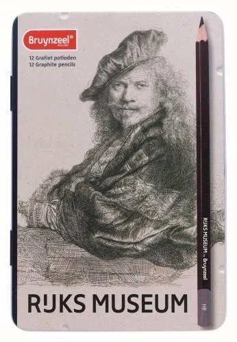 Bruynzeel Rembrandt Dereceli Kalem Seti 12'li 9B-2H ürün görseli 1