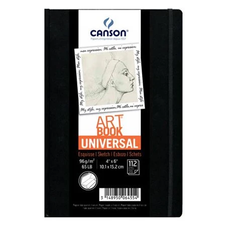 Canson Art Book Universal Eskiz Defteri 96 g 10,2x15,2 cm 112 Yaprak ürün görseli 1