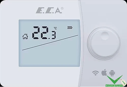 E.C.A Poly Smart Akıllı Oda Termostatı ürün görseli 1