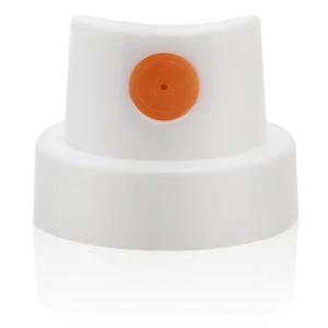 Montana Fat Sprey Basligi (Püskürtme Genisligi:8cm)Beyaz/Turuncu ürün görseli 1