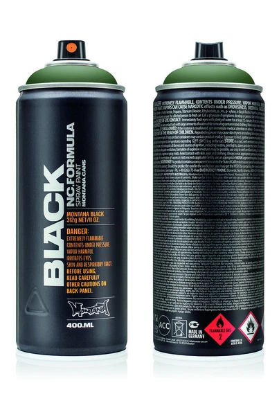 Montana Black Sprey Boya 400ml Toad BLK6730 ürün görseli 1