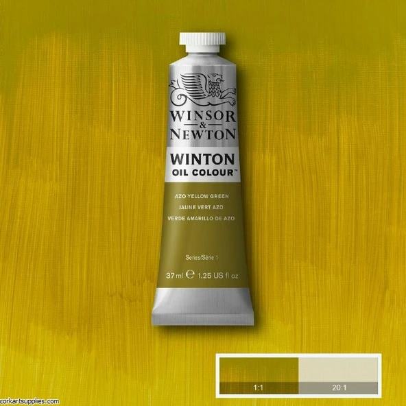 Winsor&Newton Winton Yagli Boya 37ml Azo Yellow Green 280 ürün görseli 1