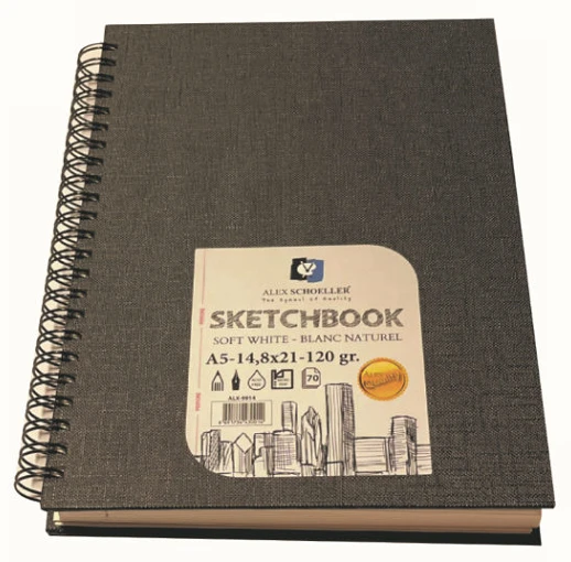 Alex Schoeller Sketch Book Eskiz Defteri A5 120 g 70 Yaprak ürün görseli 1