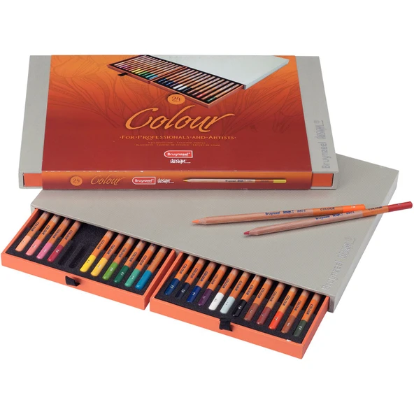 Bruynzeel Desing Colour Pencil Set Box 24 lü ürün görseli 1