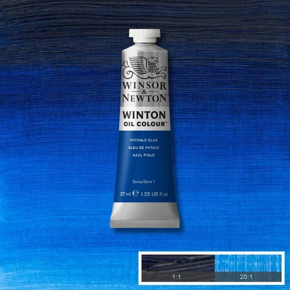 Winsor&Newton Winton Yagli Boya 37ml Phthalo Blue 516 (30) ürün görseli 1