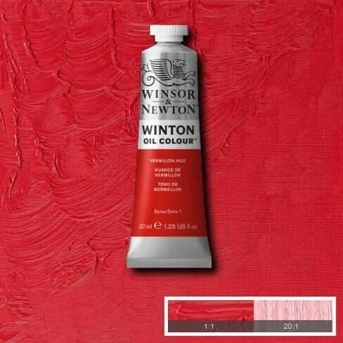 Winsor&Newton Winton Yagli Boya 37ml Vermilion Hue 682 (42) ürün görseli 1